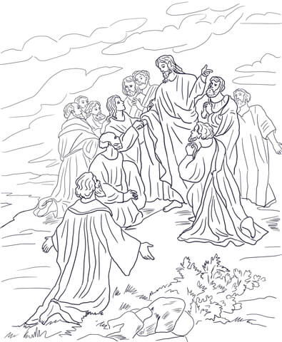 Great Commission Coloring Page